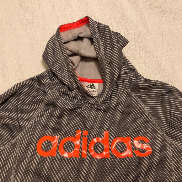 Boys Adidas Hoodie Size M - Picture 3 of 3